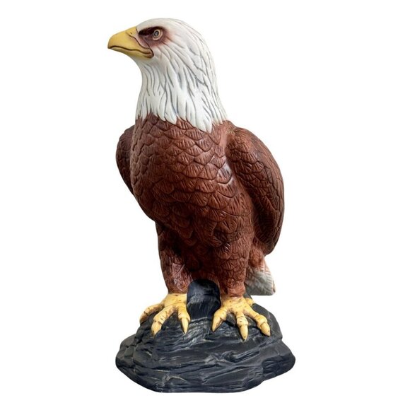 Vintage 1982 Avon Porcelain  America Eagle Pride of America Figurine 8" Tall - Picture 3 of 12